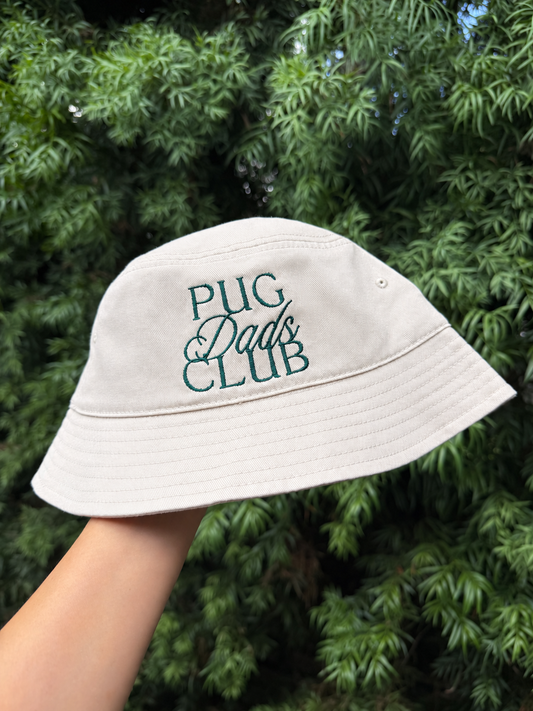 Pug Dads Club Bucket Hat