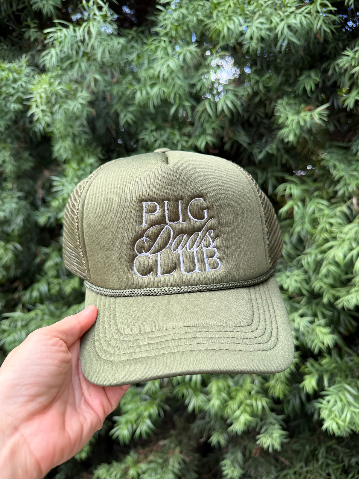 Pug Dads Trucker Style
