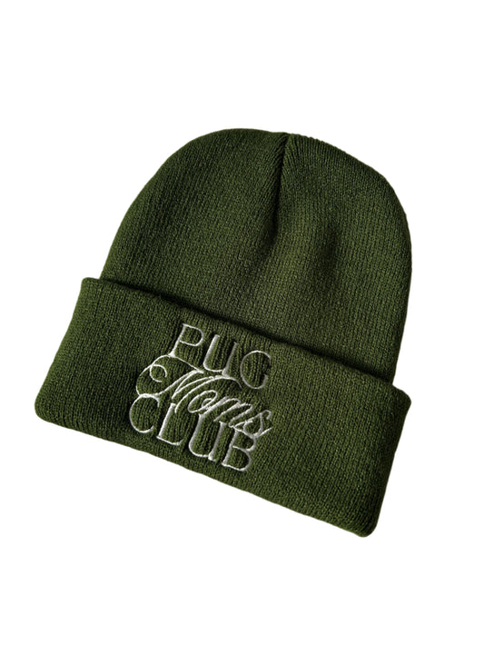 Pug Moms Club Beanie