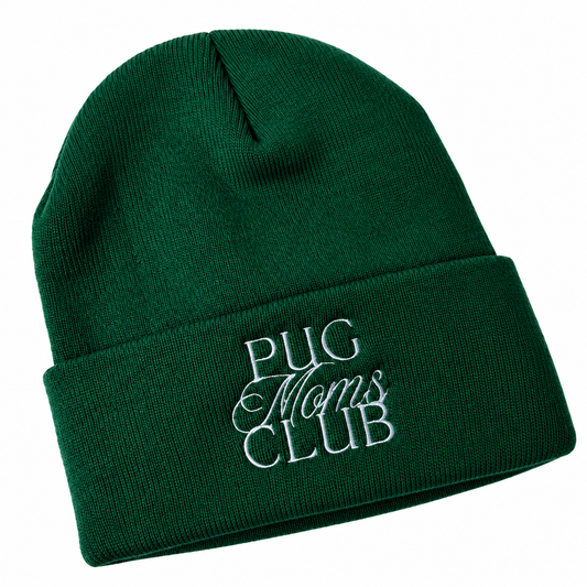 Pug Moms Club Beanie